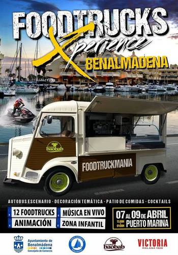 II Food Truck Xperience en el Puerto Deportivo de Benalmádena Holiday World Resort